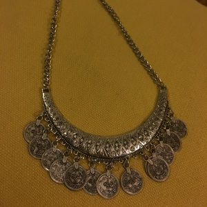 Vintage Bohemian Statement Necklace NWOT